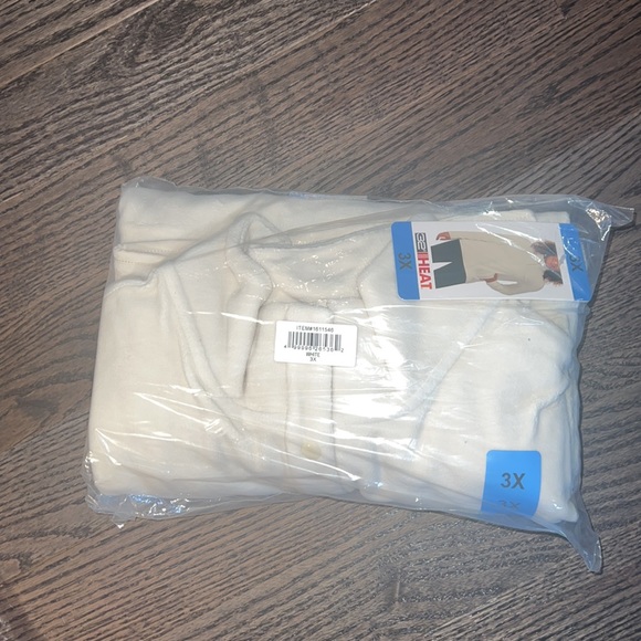 NEW 32° Degrees Ladies' Snap Fleece Pullover, White, 3X - Soft & Warm! - Picture 9 of 9